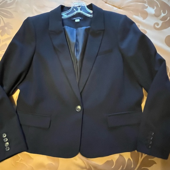 Women’s office wear,  Tommy Hilfiger Navy skirt suit size 16, - Picture 6 of 7